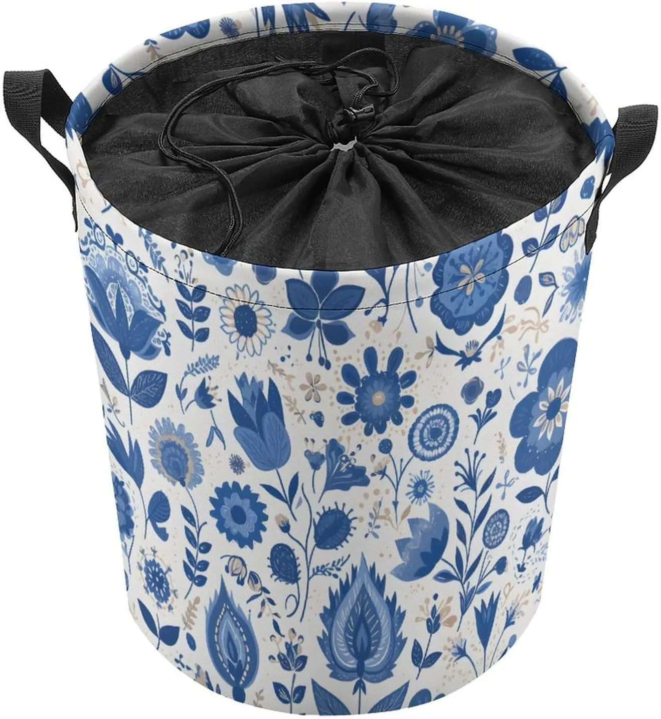 Laundry Hampers, Large Drawstring Laundry Bag, Removable Laundry Bags, Collapsible Storage Bin with Handles for Home Organization, Kids Room, Nursery Textile