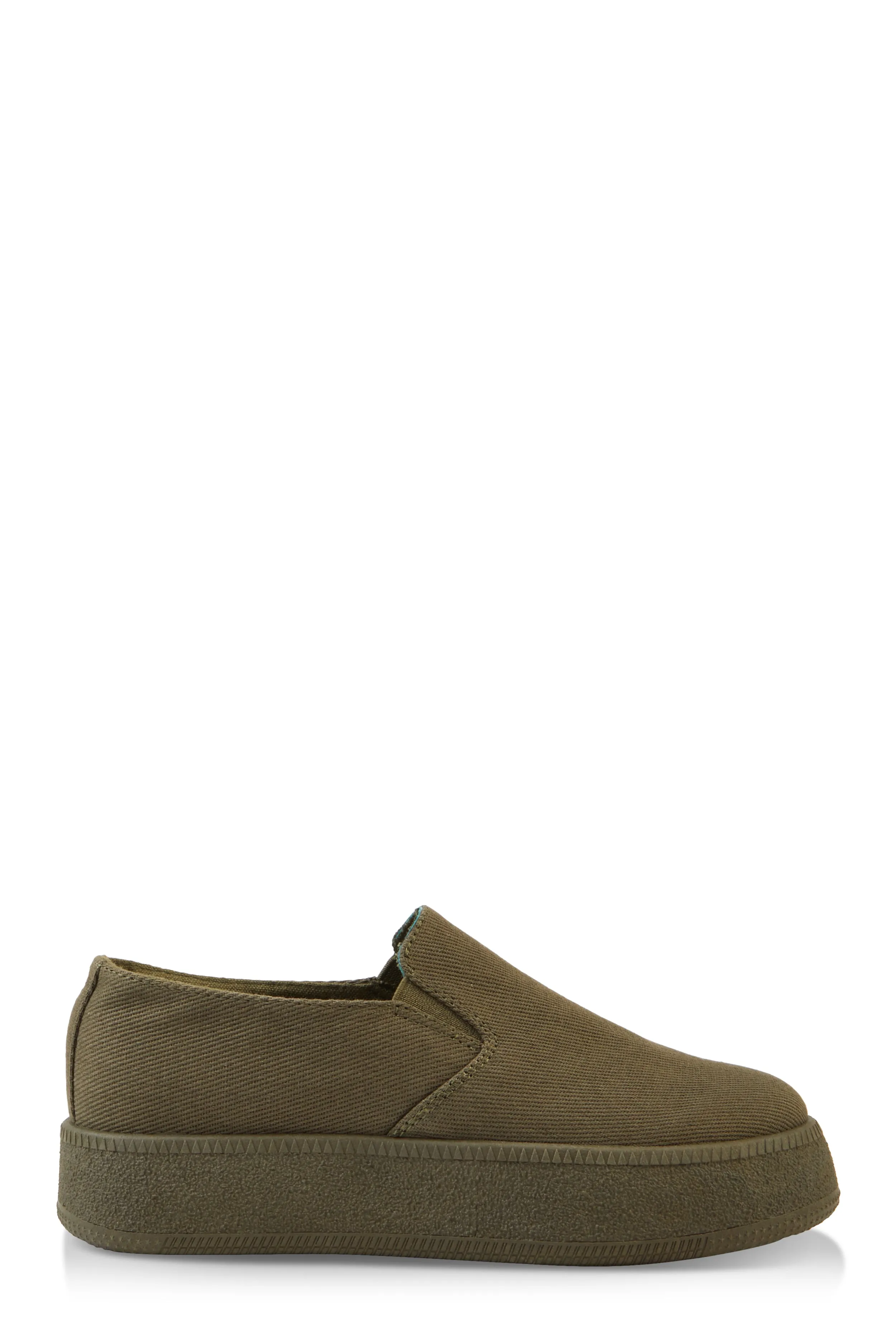 Low Platform Slip On Sneakers
