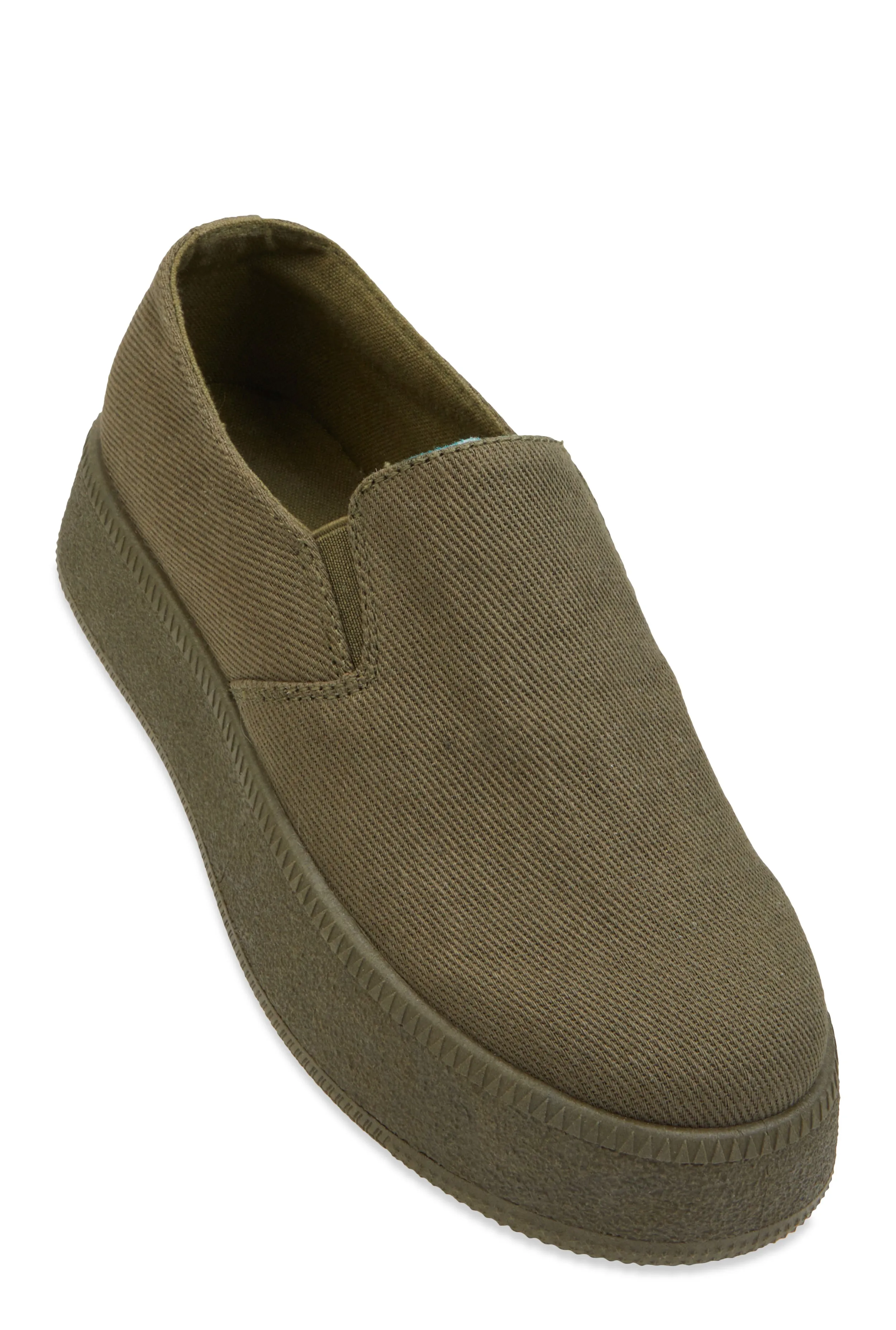 Low Platform Slip On Sneakers