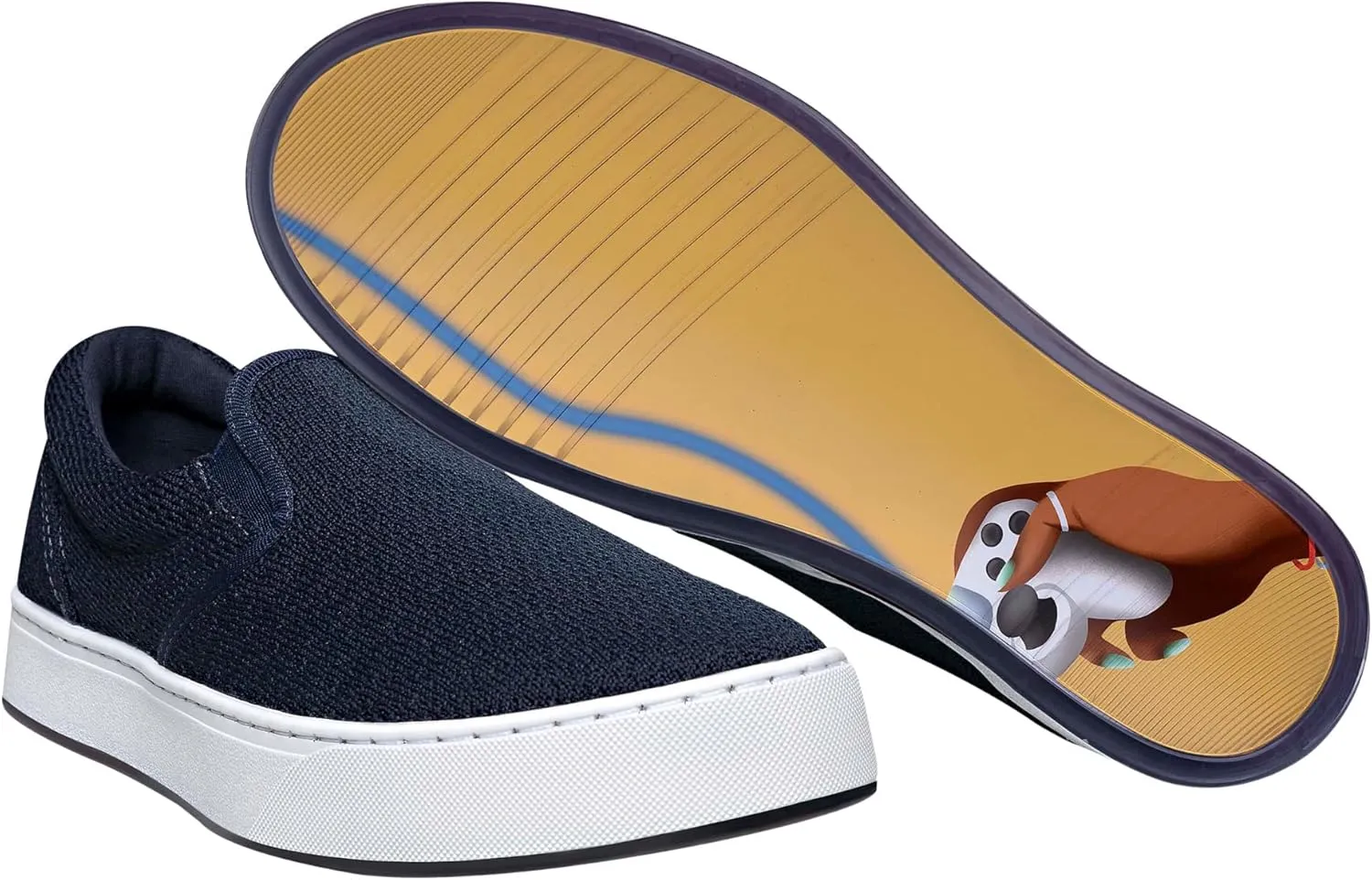 MaCae Unisex-Adult Original Knitting Slip-on Sneaker