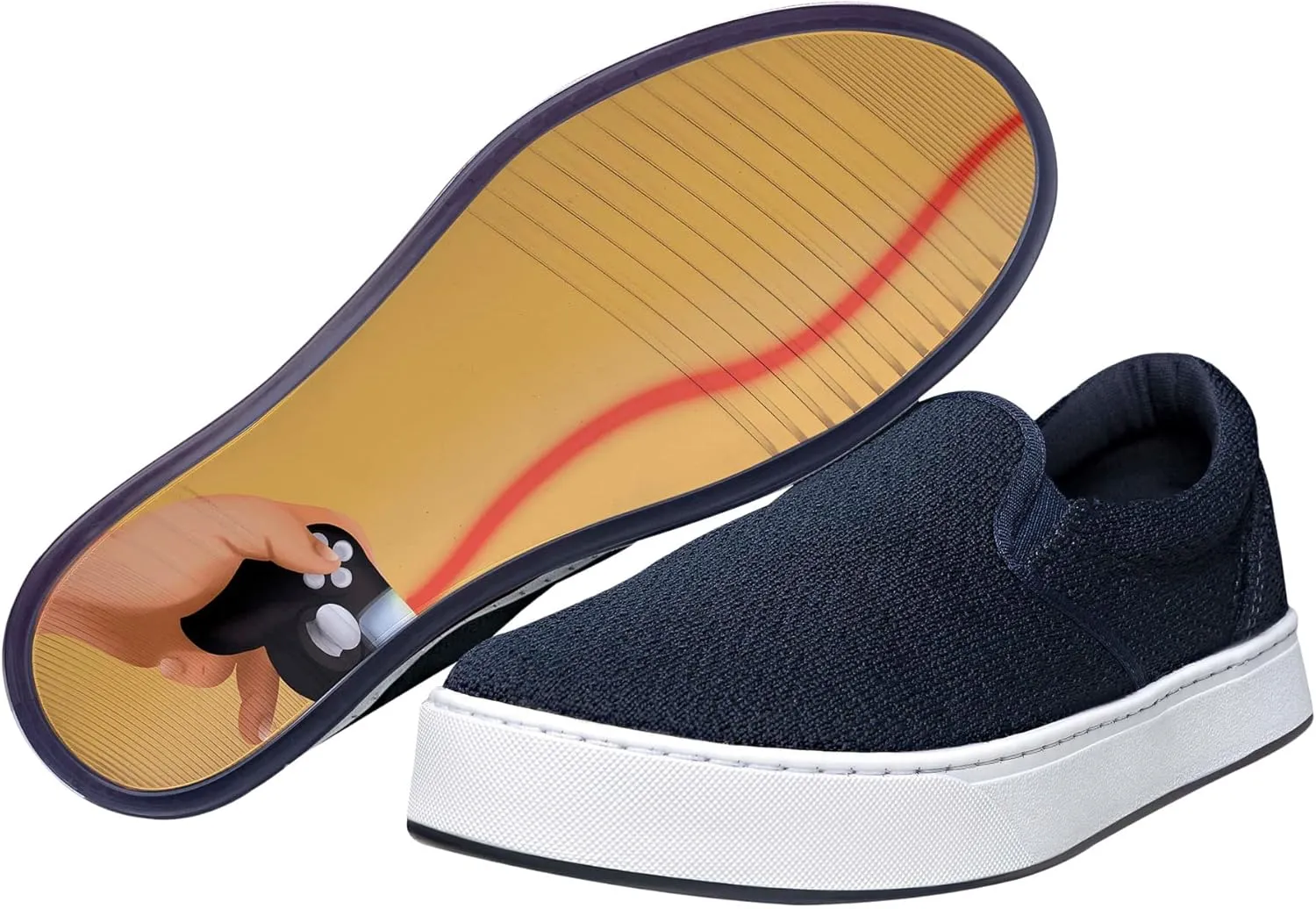 MaCae Unisex-Adult Original Knitting Slip-on Sneaker