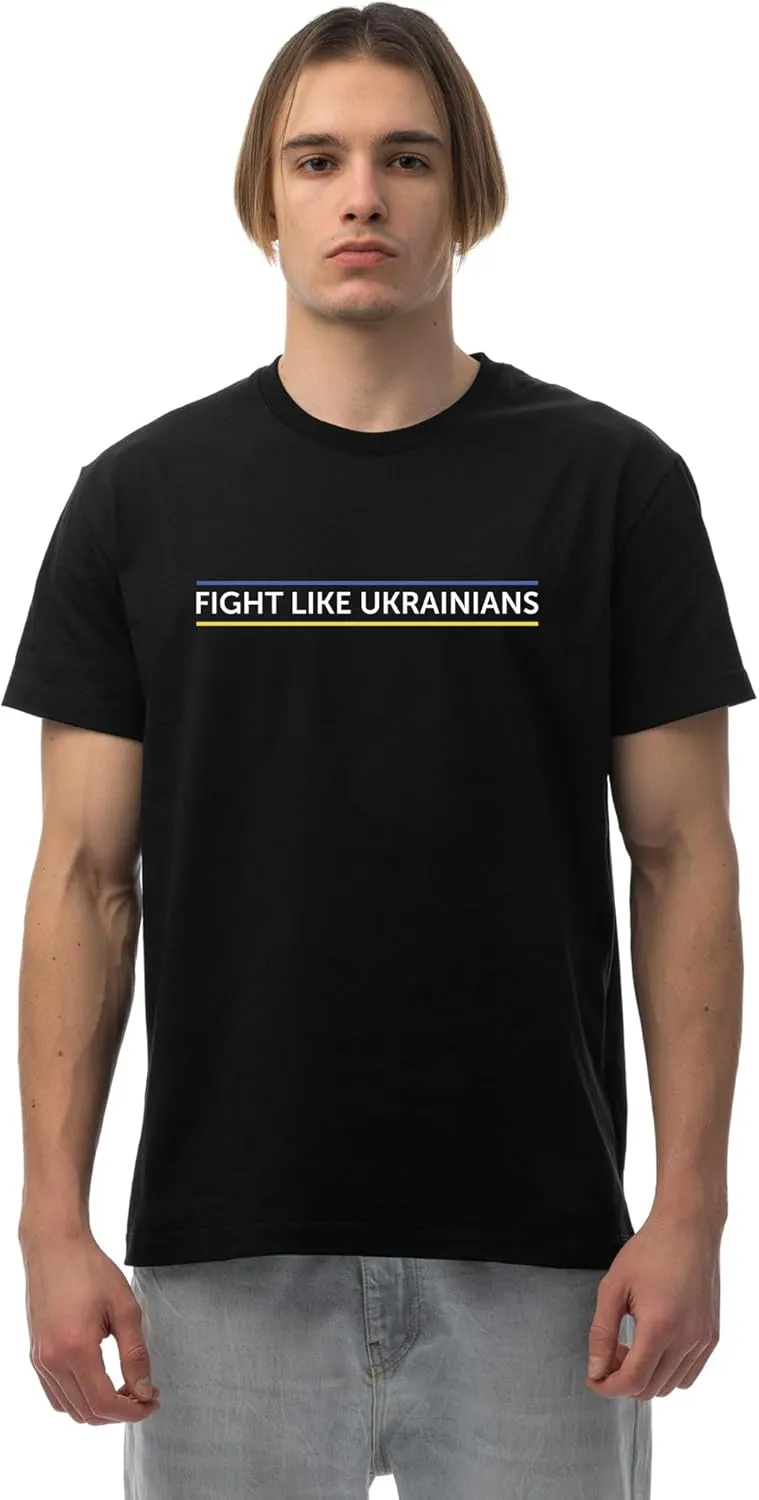 Maikoff Fight Like Ukrainians T-Shirt - Graphic Tee - Unisex T-Shirt