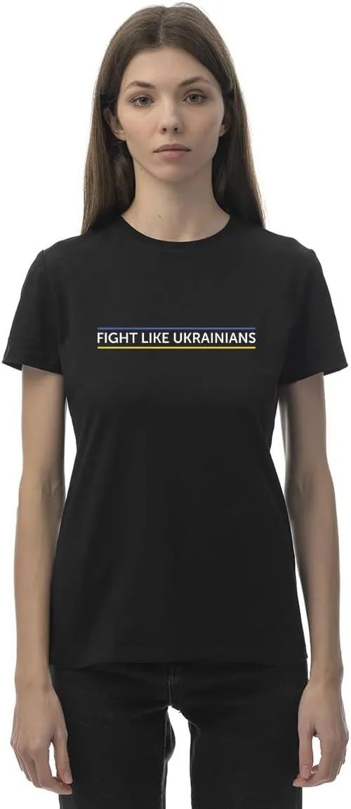 Maikoff Fight Like Ukrainians T-Shirt - Graphic Tee - Unisex T-Shirt