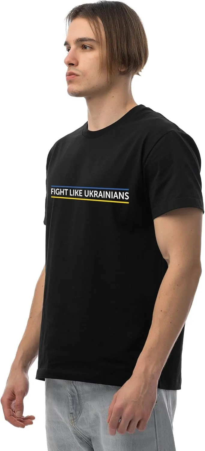 Maikoff Fight Like Ukrainians T-Shirt - Graphic Tee - Unisex T-Shirt