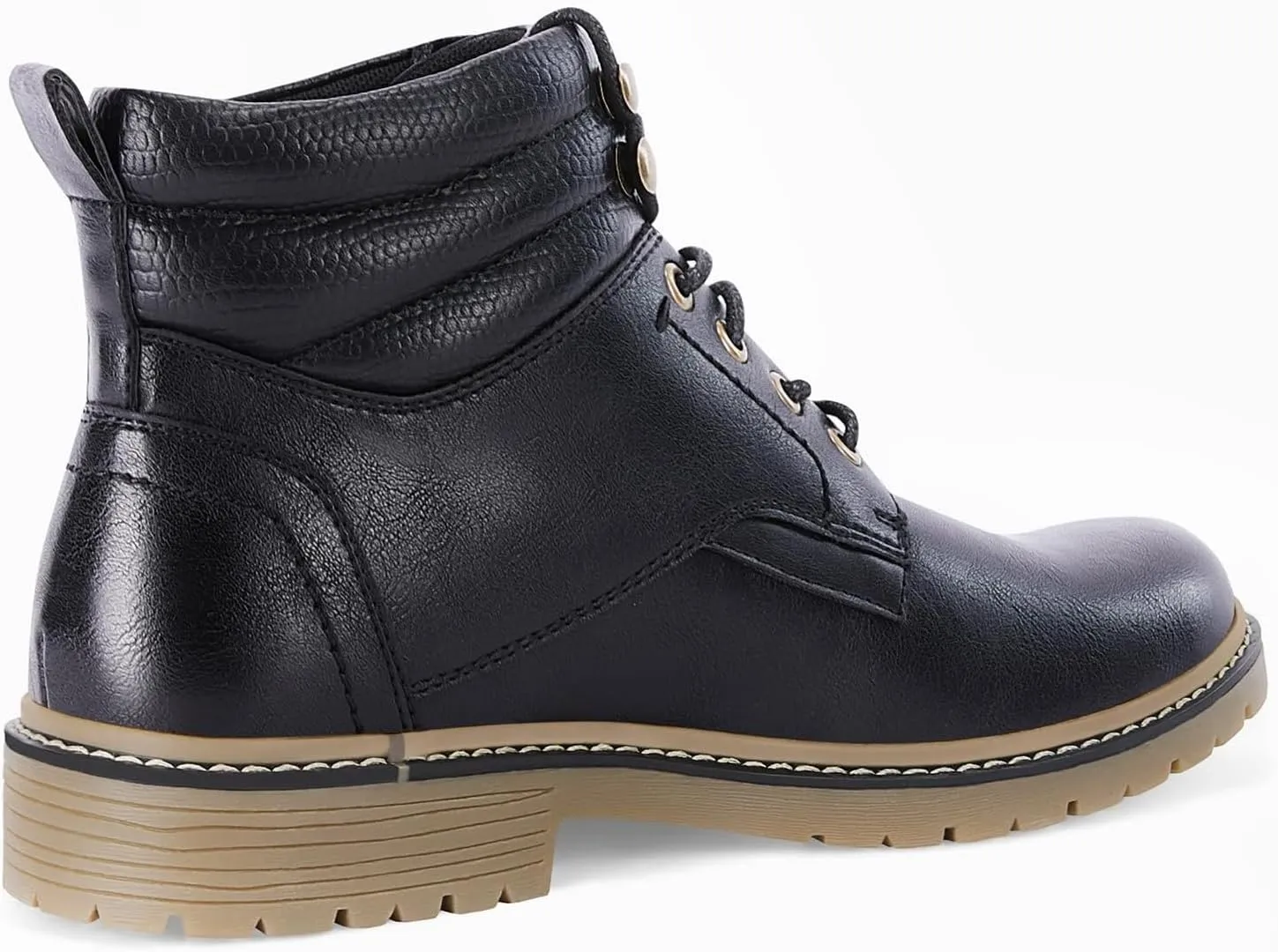 Mens Chukka Boots Motorcycle Casual Hiking Waterproof Lace up Lightweight Combat Ankle Booties Oxford Dress Work Shoes