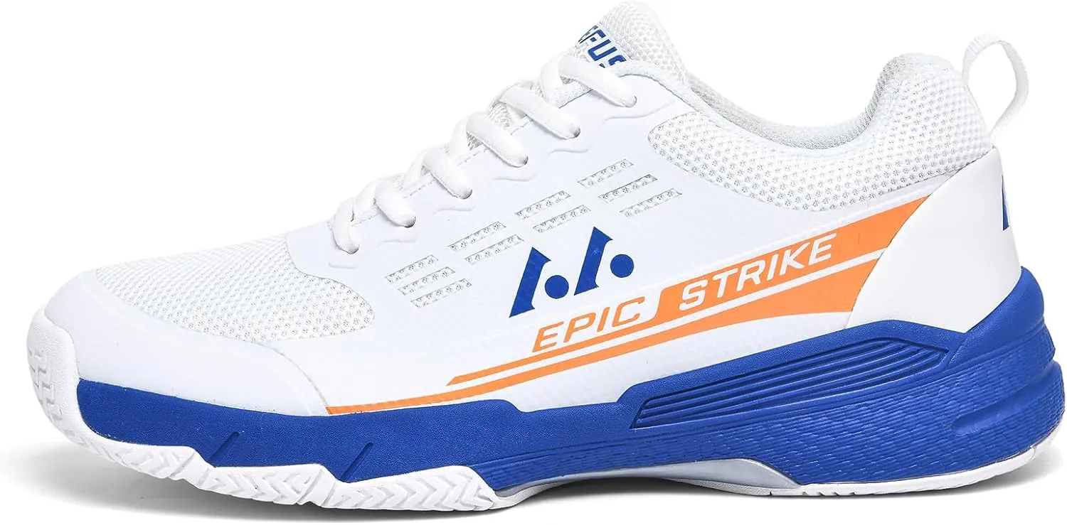 Men's Epic Strike 01 Lightweight Tennis Shoes for Outdoor Court
