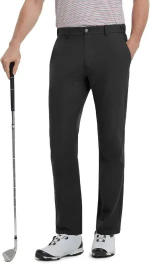 Mens Golf Pants Stretch 30"/32"/34" Water-Resistant Lightweight Stretch Casual Flat Front Dress Pants with 5 Pockets
