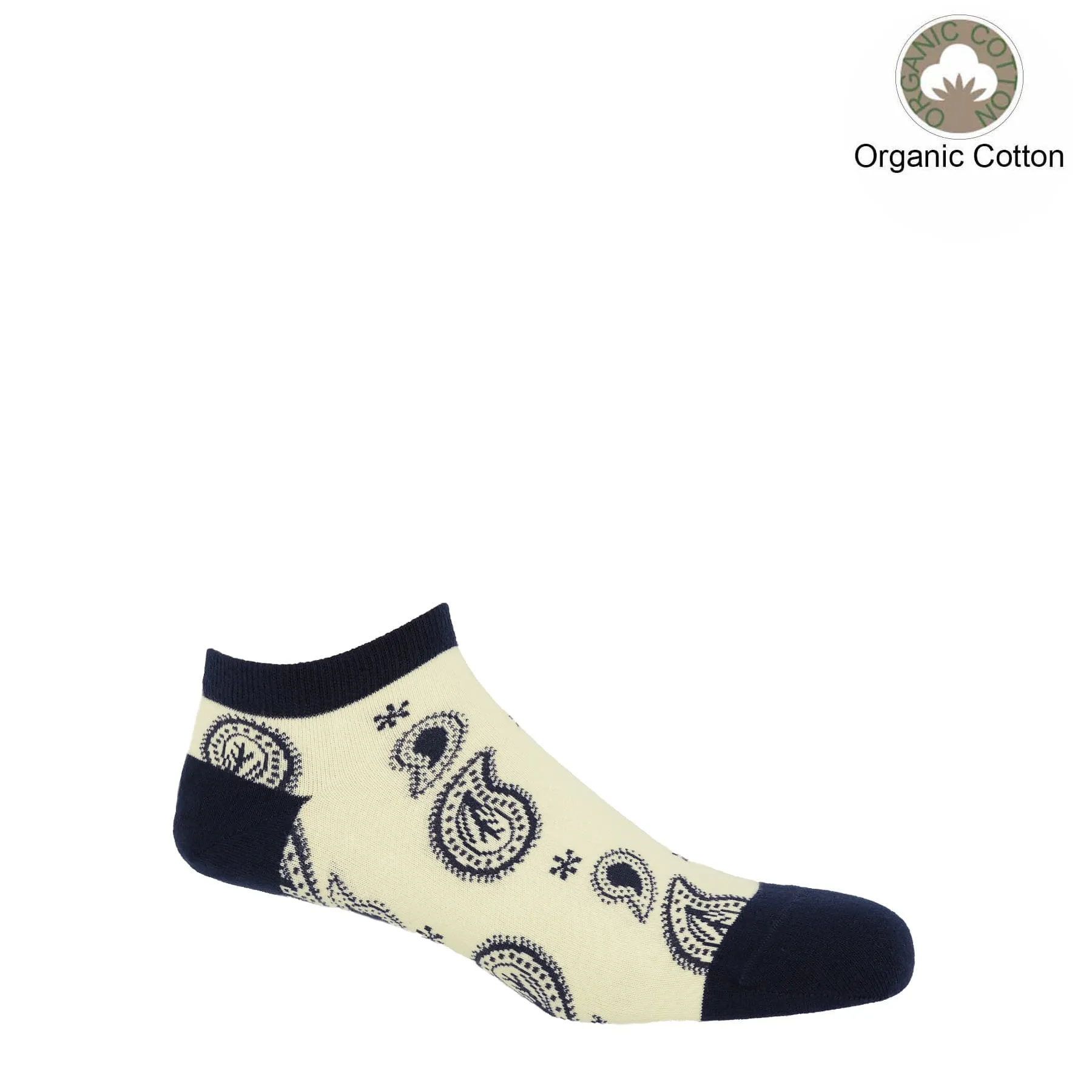 Men’s Organic Cotton Trainer Sock Bundle | White & Grey