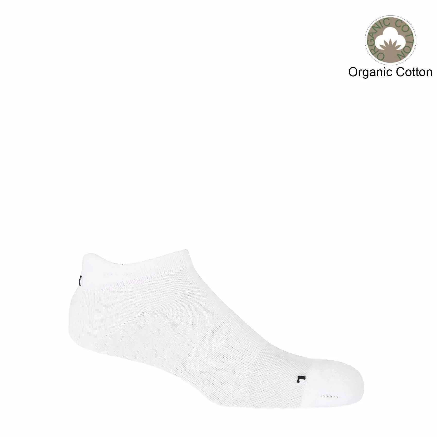 Men’s Organic Cotton Trainer Sock Bundle | White & Grey