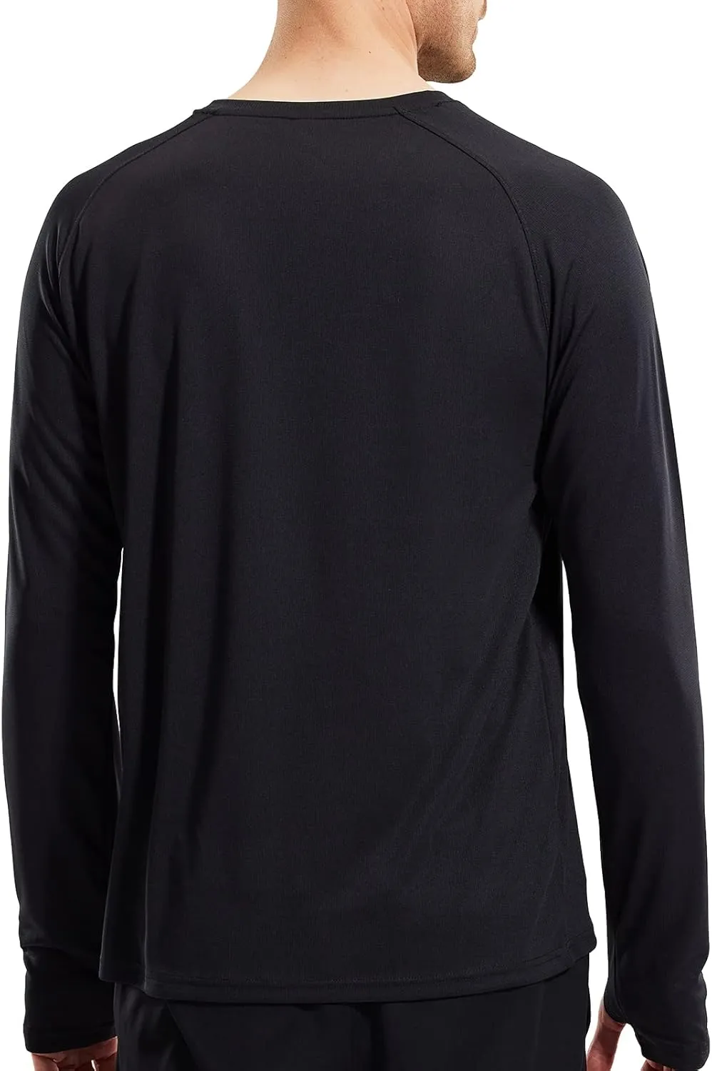 MIER Men's UPF 50  Sun Shirts Quick Dry Long Sleeve UV Shirts Lightweight Rash Guard Swim T-Shirts Hiking Running
