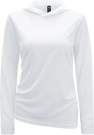 MIER Women's Long Sleeve Workout Shirts Sun Protection Hoodie UPF 50  UV Shirt for Fishing Hiking Running, Lightweight