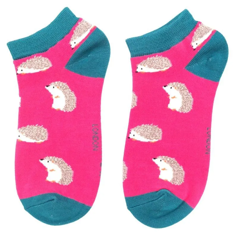 Miss Sparrow Hedgehogs Trainer Socks