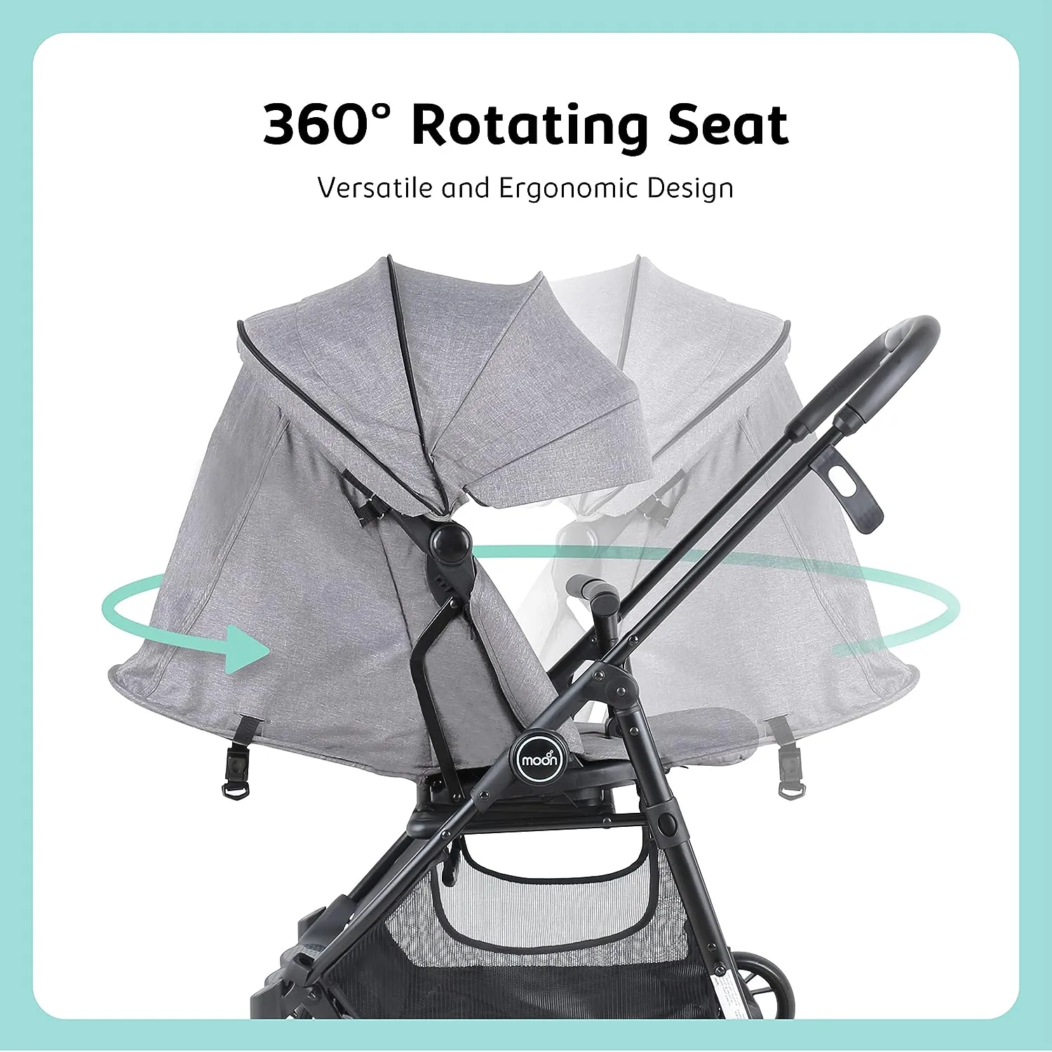 Moon Revo 360 Stroller (Grey)