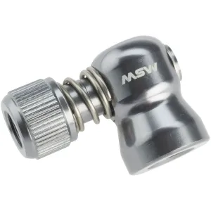 MSW Windstream Push 100 CO2 Inflator Head Silver