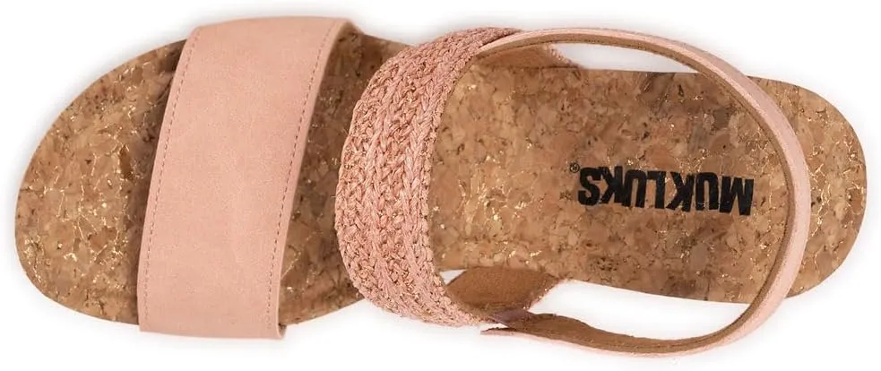 MUK LUKS Women's Wendy Wedge Sandal