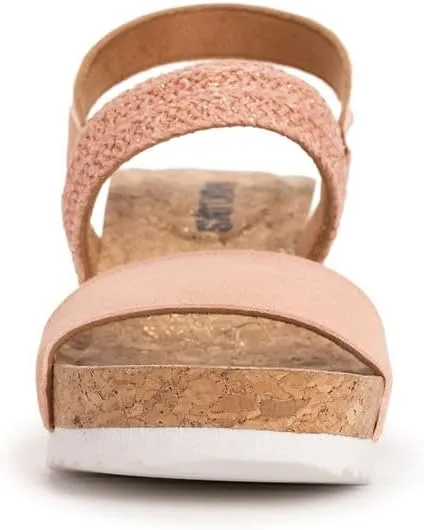 MUK LUKS Women's Wendy Wedge Sandal