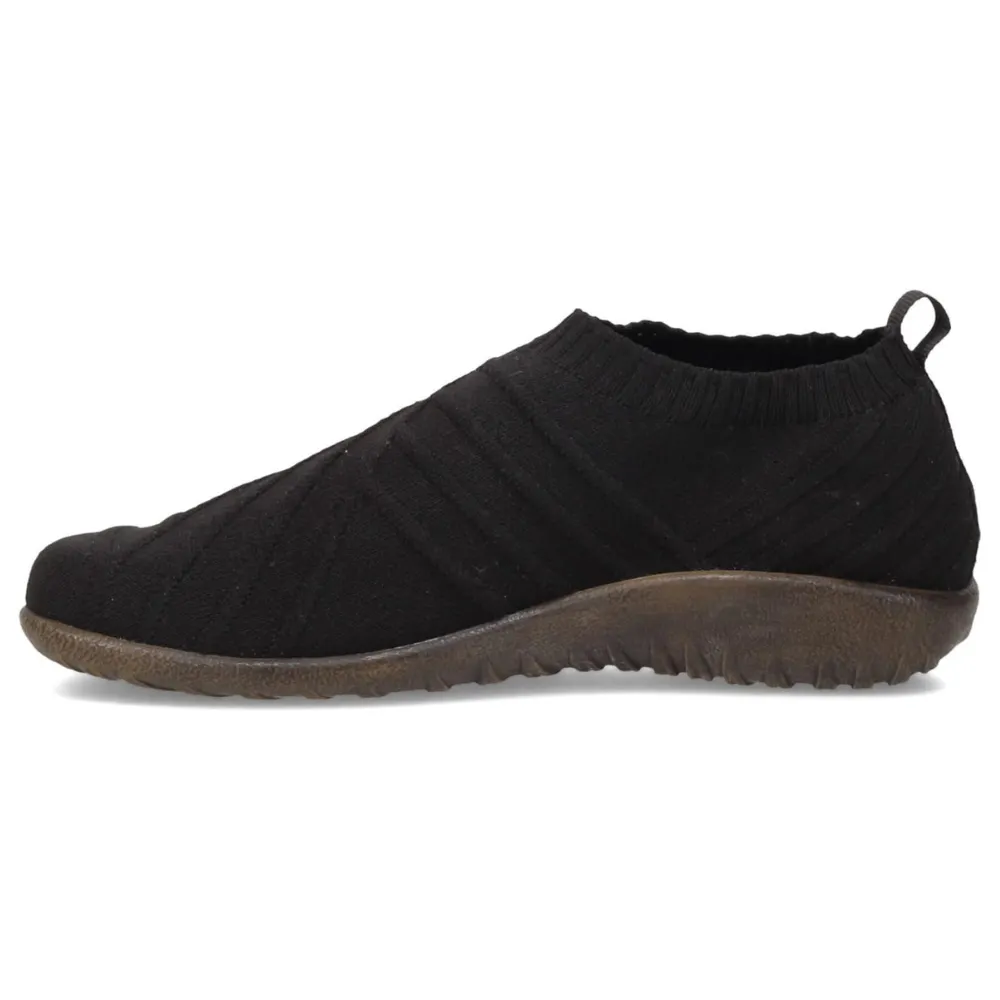 Naot Okahu Black Knit Shoe (Women's)