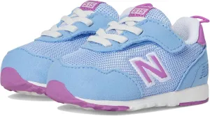 New Balance Kids 515 V1 New-b Hook and Loop Sneaker, Electric Sky/Passion Fruit, 5.5 X-Wide US Unisex Toddler