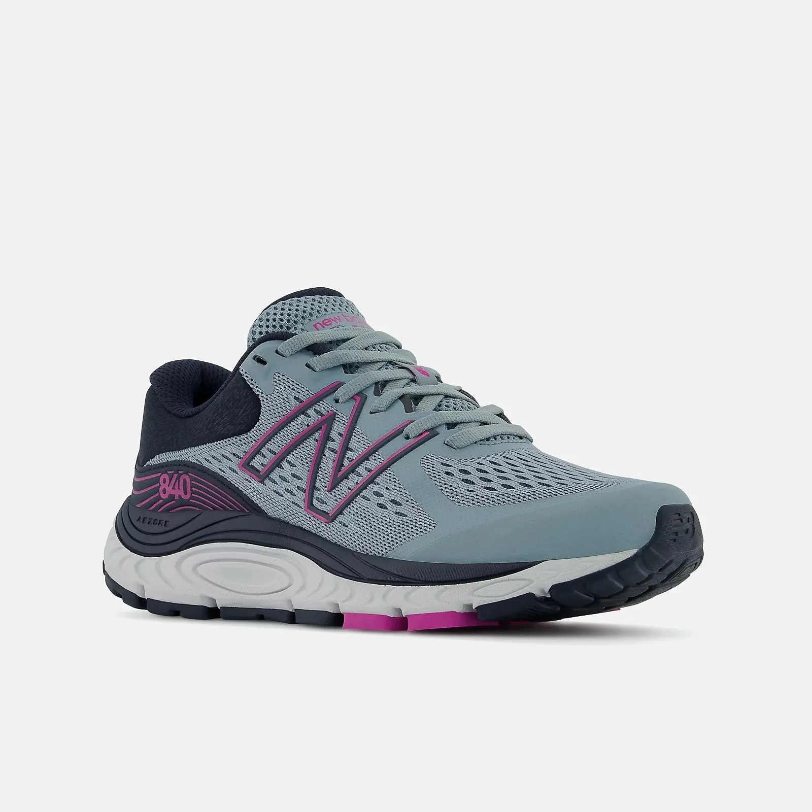 New Balance - Women's 840 v5 - Cyclone / Eclipse / Magenta Pop