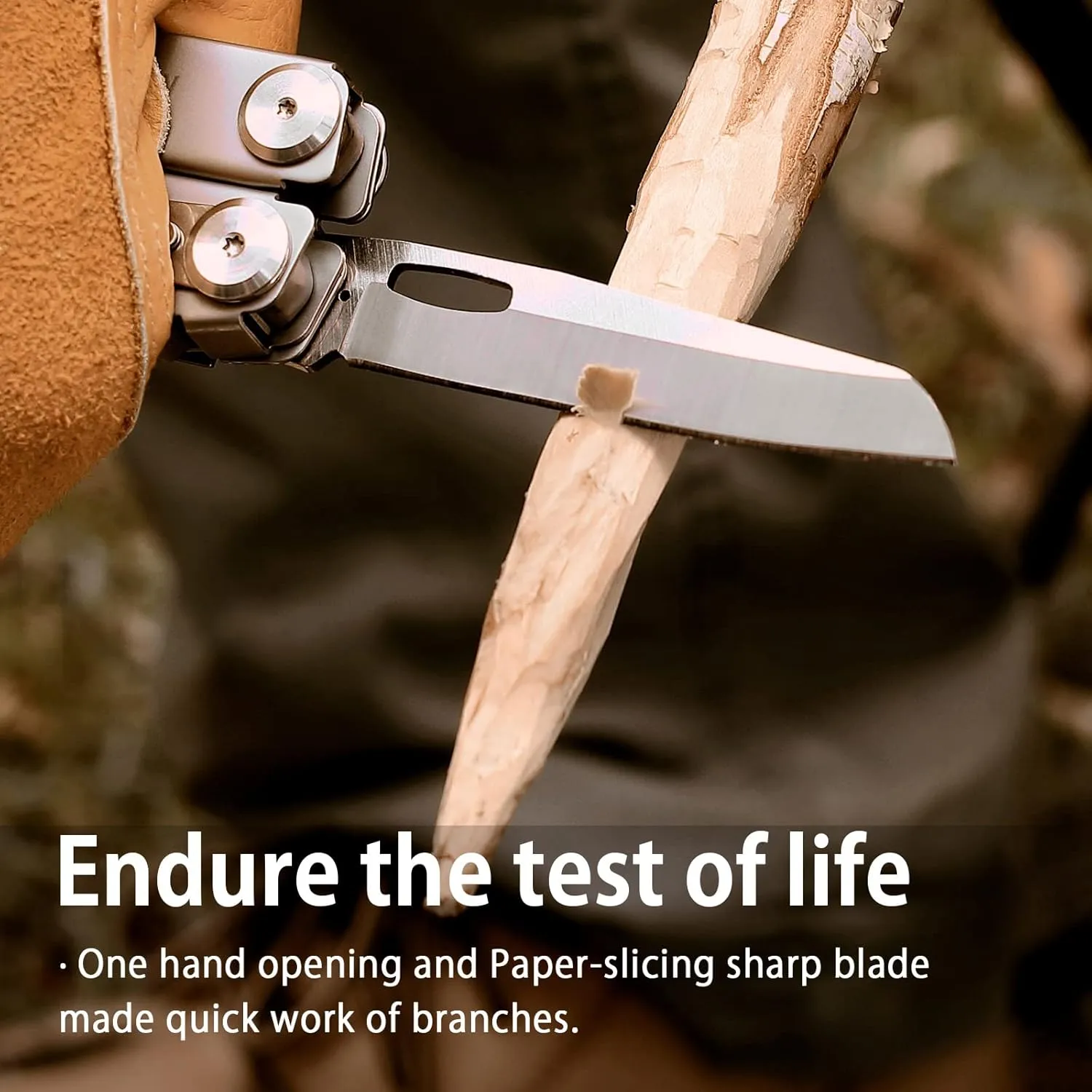 NexTool Flagship Pro Multitool, Foldable Utility Knife with Safety Locking, EDC Multitool with Pocket Knife, Full Size Scissors, Can Opener for Camping, Survival, Fishing, Cool Gifts for Men