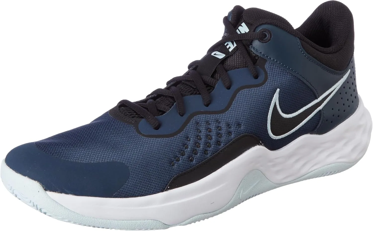 Nike Fly.by MID 3 Men's Shoes Sneaker (Navy/Black-Blue, US Footwear Size System, Adult, Men, Numeric, Medium, 9.5)
