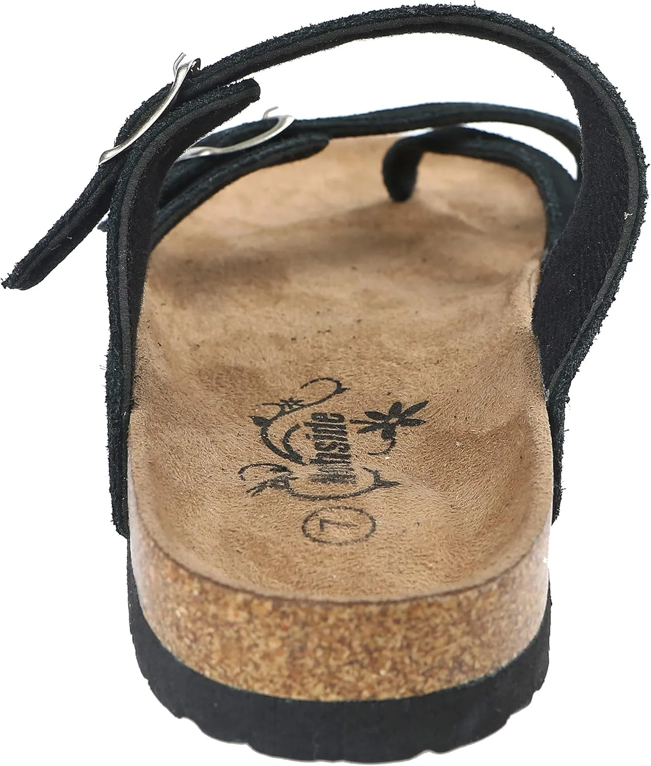 Northside Womens Anya Leather Strap Cork Sandal