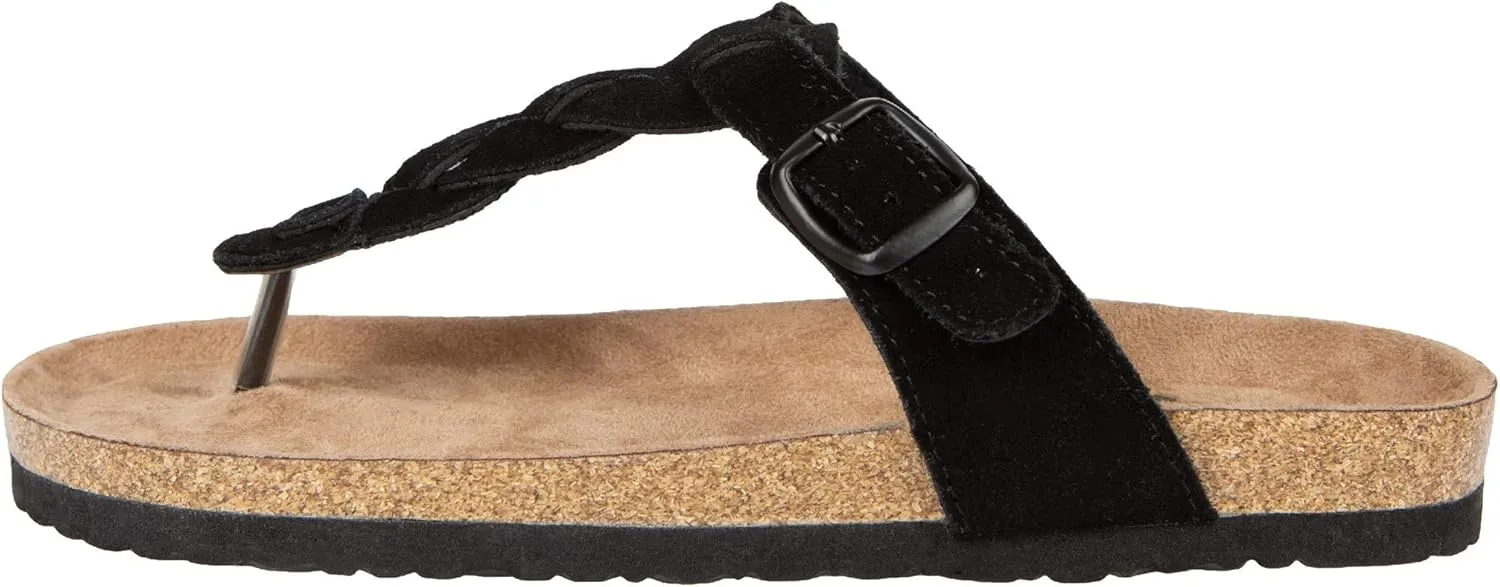 Northside Women's Dina Open Toe Cork Sandal Slide