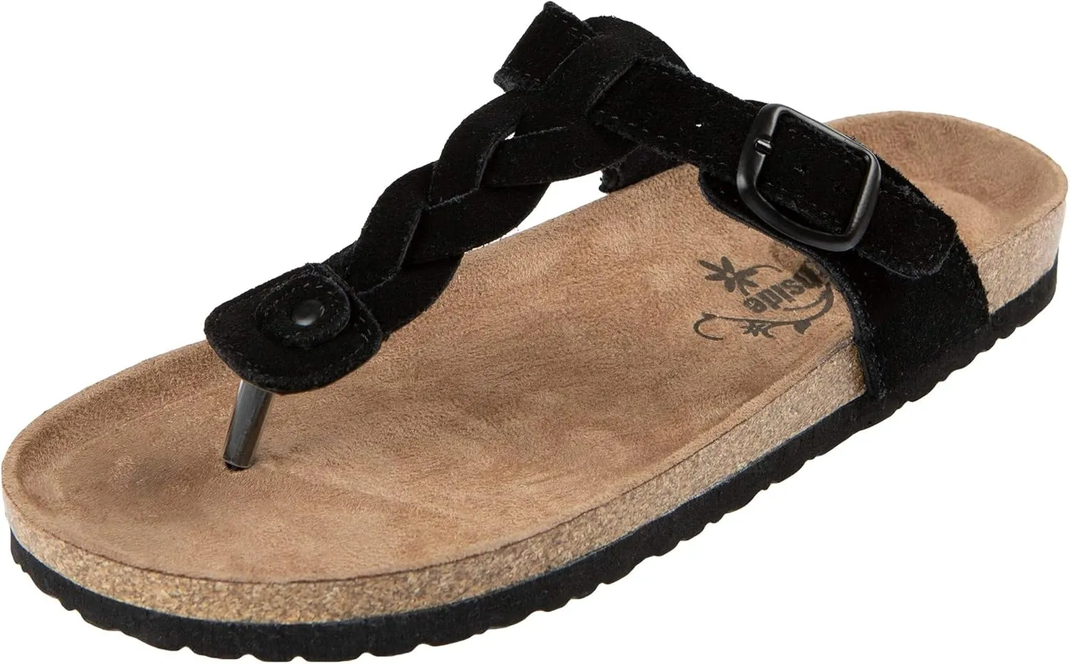 Northside Women's Dina Open Toe Cork Sandal Slide