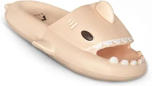 NORTY Boys Girls Unisex Toddler to Big Kid Lightweight Novelty Shark Slide Slipper