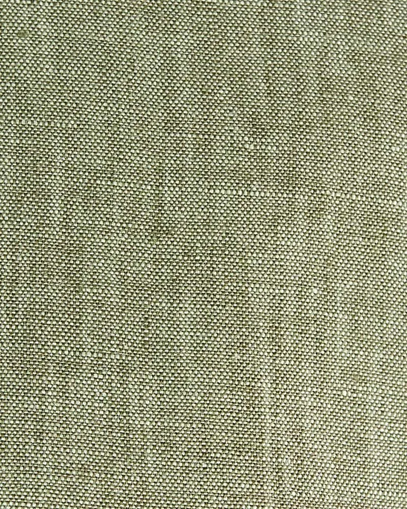 Olive Linen Flat Cap