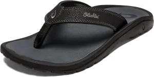OluKai Men's 'Ohana, Black/Dark Shadow