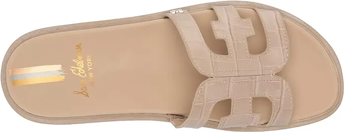 On Detailed Slip Platform French Edelman Sam Valeri Subtle Refund policy Eco-friendly Open Toe Sandals Oak