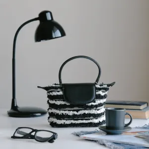 Petit Voyage Sling Bag- Salt and Pepper
