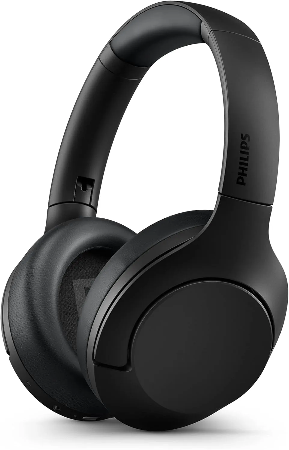 Philips H8506 Over-Ear Bluetooth Headphones with Noise Canceling Pro, Hi-Res Audio, 60-Hour Battery, Fast Charging, Lightweight, Soft Ear Cups, Bluetooth Multi-Point, App Control, Black