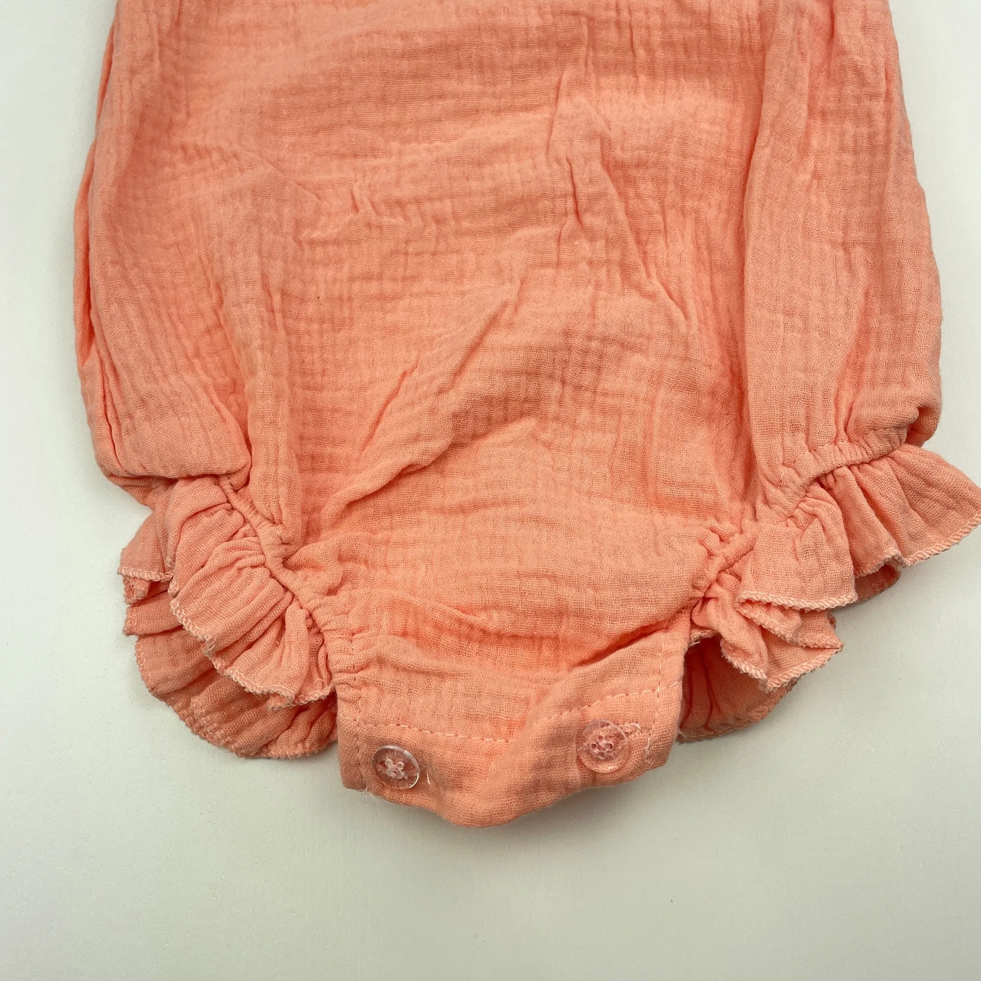 pink lightweight romper, size 1, BNWT