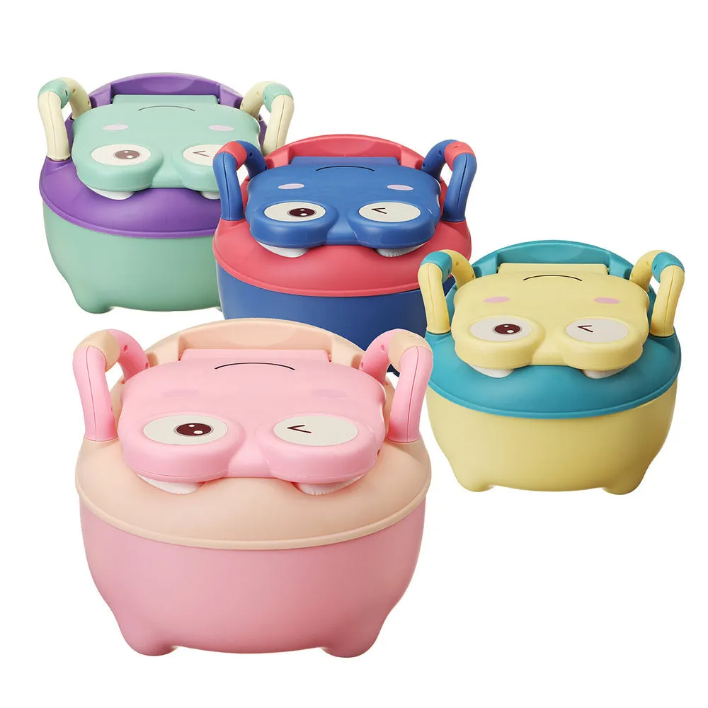 Portable Baby Potty Kids Children Training Toilet Trainer Stool With Cushion for 0-4 Years