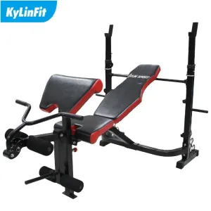 Pro-Gym Exercise Biceps Triceps Curl Flat Weight Multi Bench Press