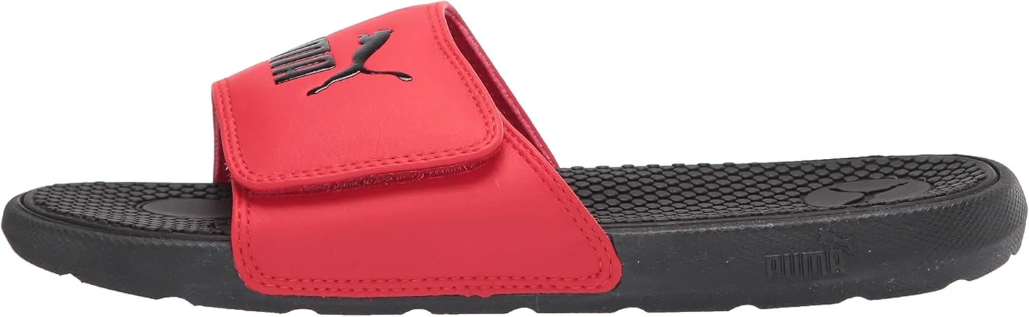 PUMA Unisex-Child Cool Cat Hook and Loop Slide Sandal