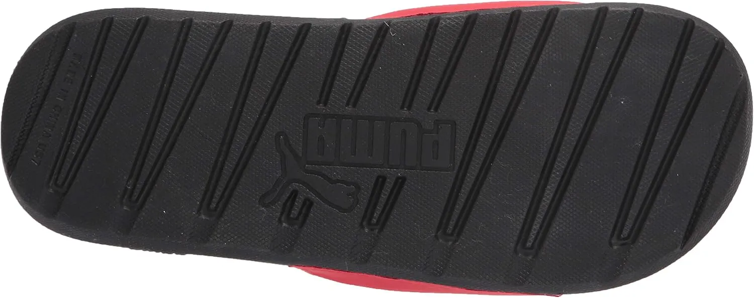 PUMA Unisex-Child Cool Cat Hook and Loop Slide Sandal