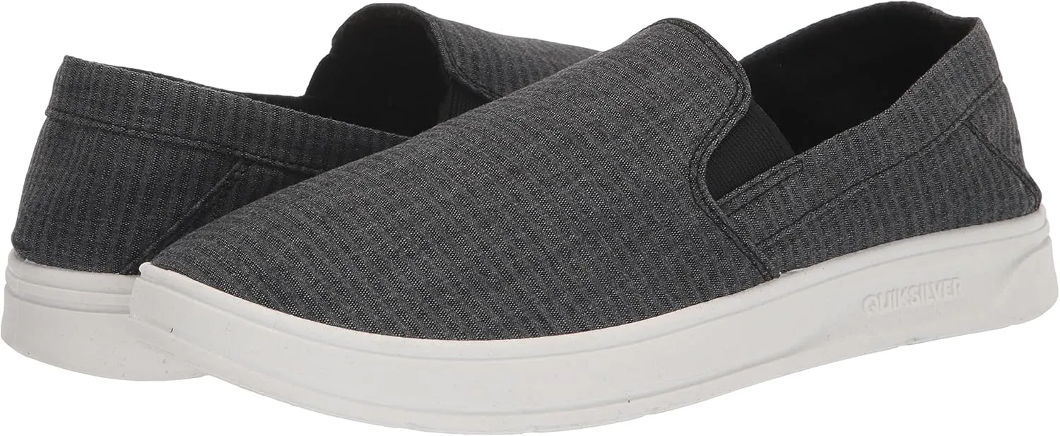 Quiksilver Men's Harbor Warf Slip-on Lowtop Casual Shoe Sneaker Boat