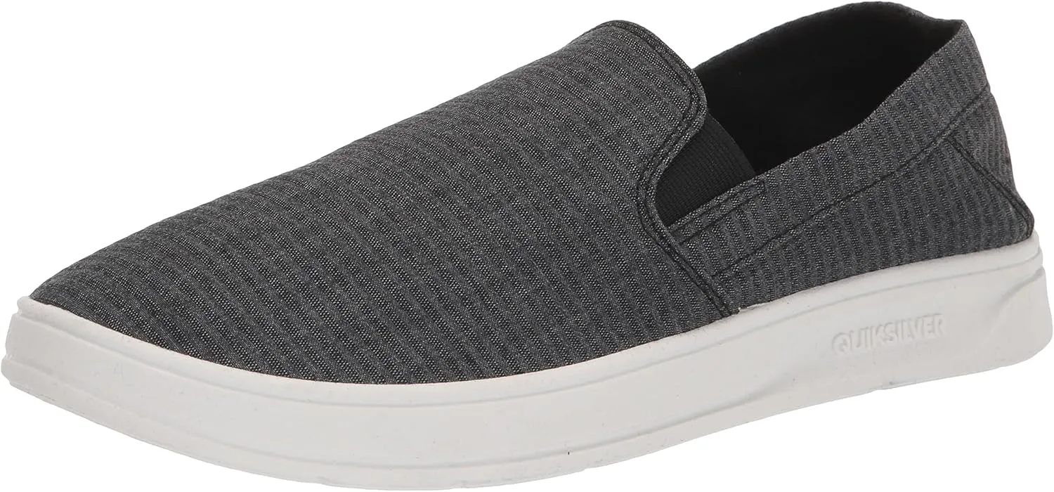 Quiksilver Men's Harbor Warf Slip-on Lowtop Casual Shoe Sneaker Boat