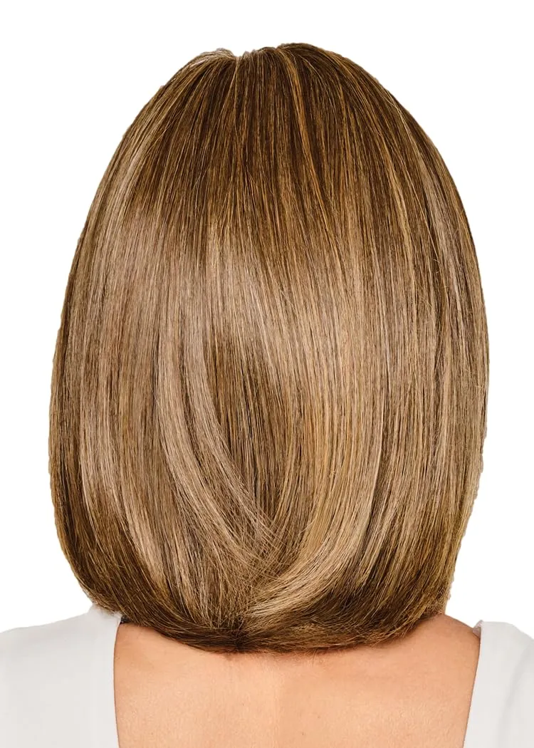 Raquel Welch Cruise Control Mid-Length Pageboy Bob Hand-Tied Wig by Hairuwear, Average Cap - RL12/16 Honey Toast
