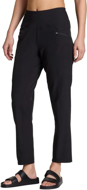 RBX Active Women's Ankle Pant, Lightweight Quick Drying Stretch Woven Casual Weekend Pant with Pockets