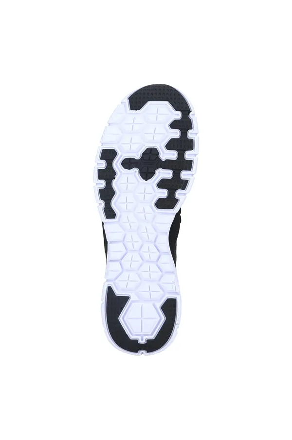 RedTape Men Black Walking Shoes