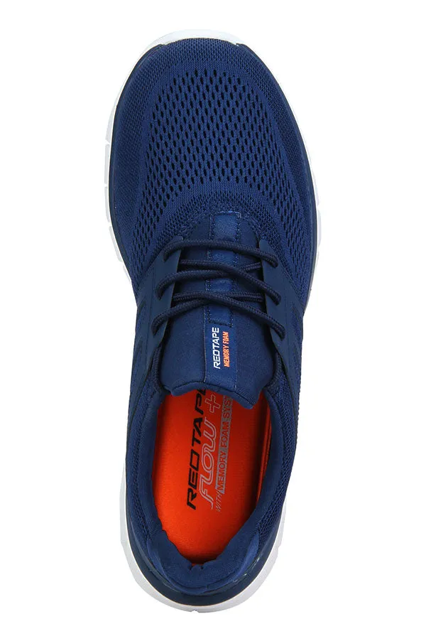 RedTape Men Black Walking Shoes