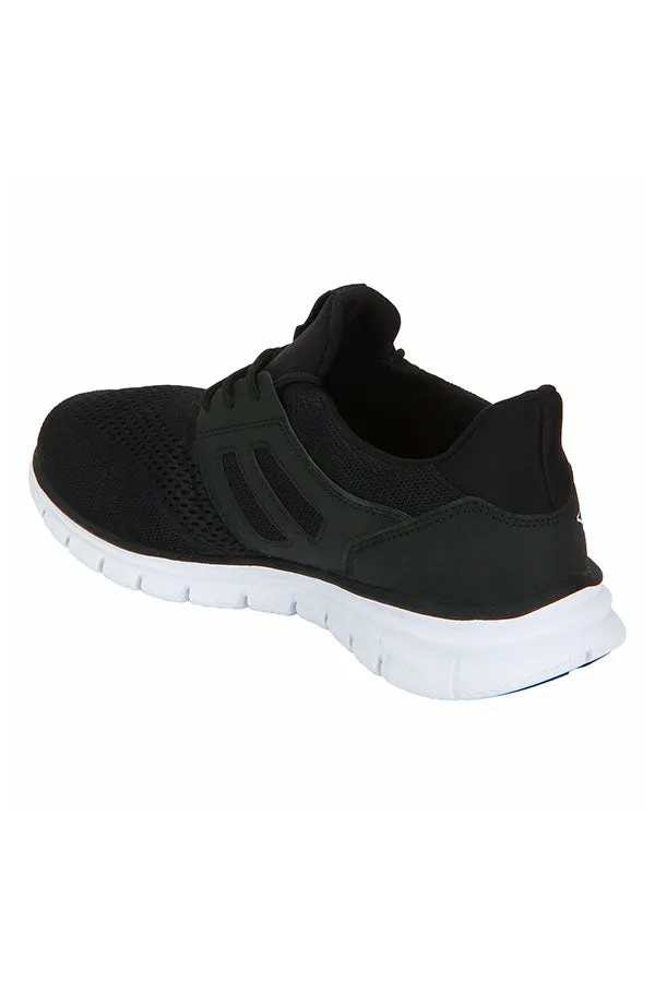 RedTape Men Black Walking Shoes