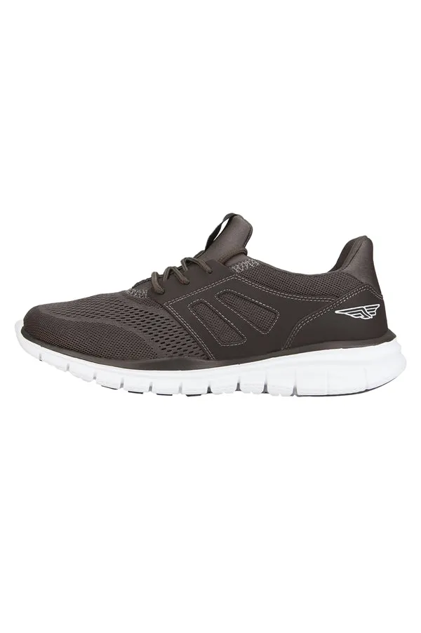 RedTape Men Black Walking Shoes