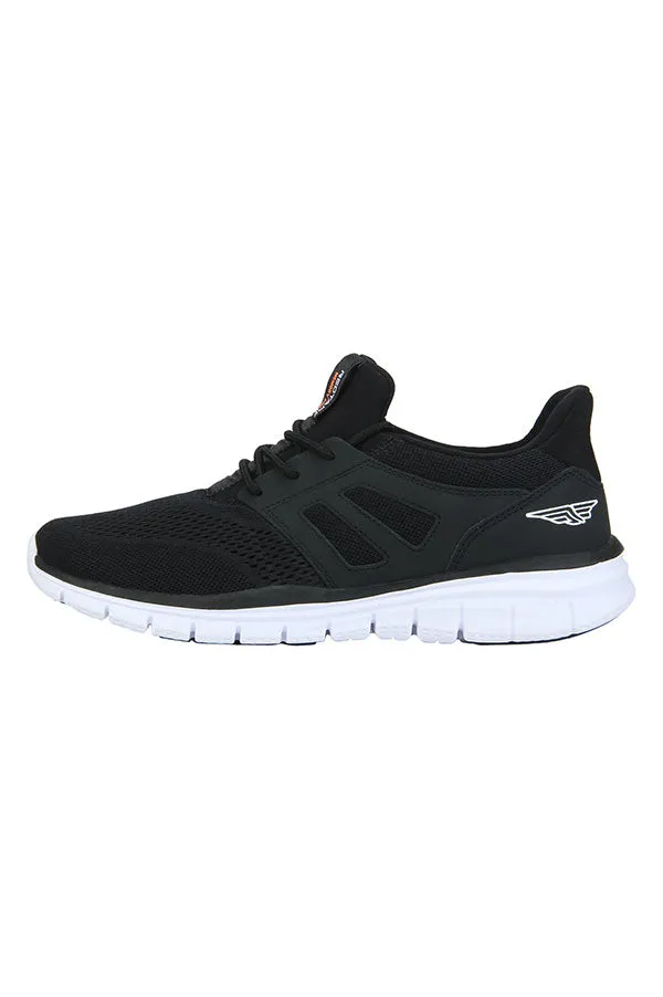 RedTape Men Black Walking Shoes