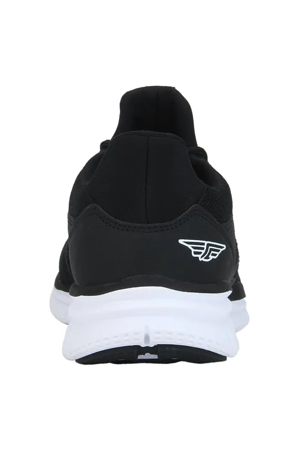 RedTape Men Black Walking Shoes