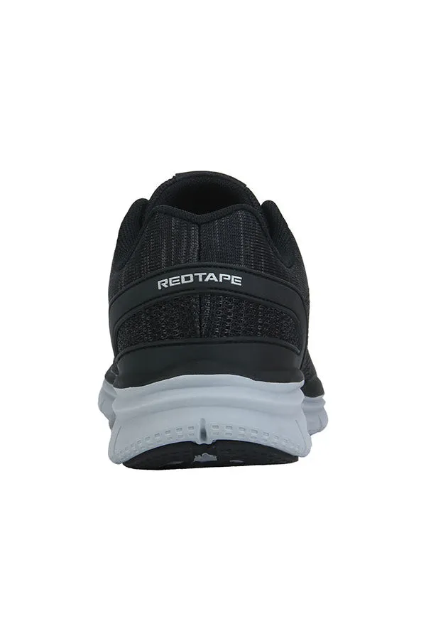 RedTape Men Black Walking Shoes